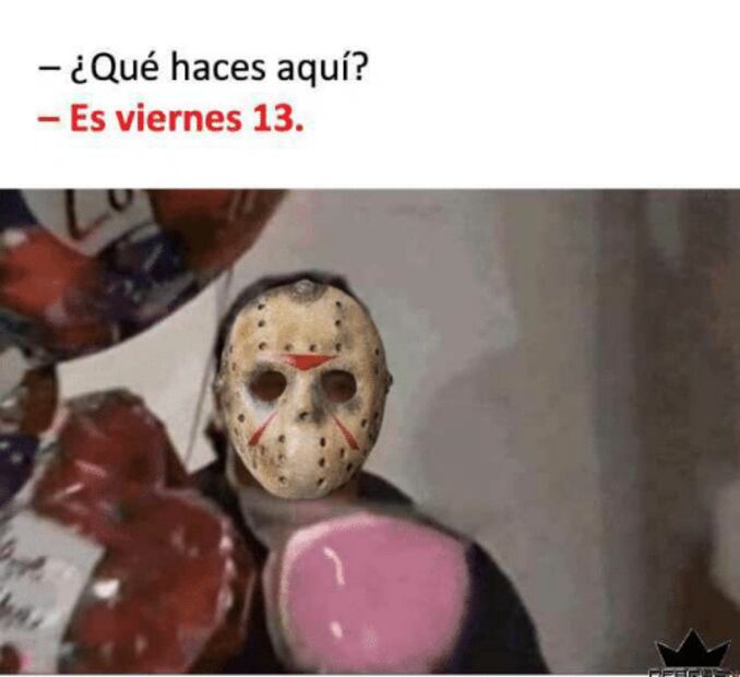 Los mejores memes del viernes 13