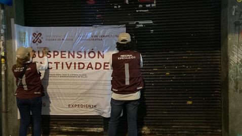 Invea clausura 4 establecimientos en alcaldía Benito Juárez por falta de documentación