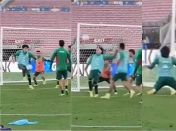 VIDEO: Guillermo Ochoa se lució con un golazo de chilena
