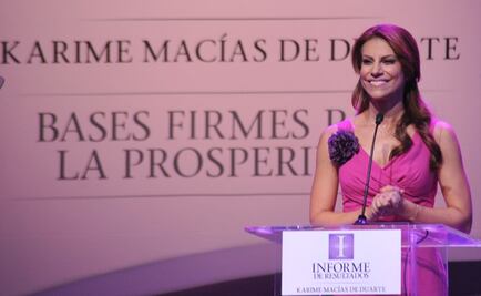 Karime Macías attempts to prevent her arrest in Mexico 