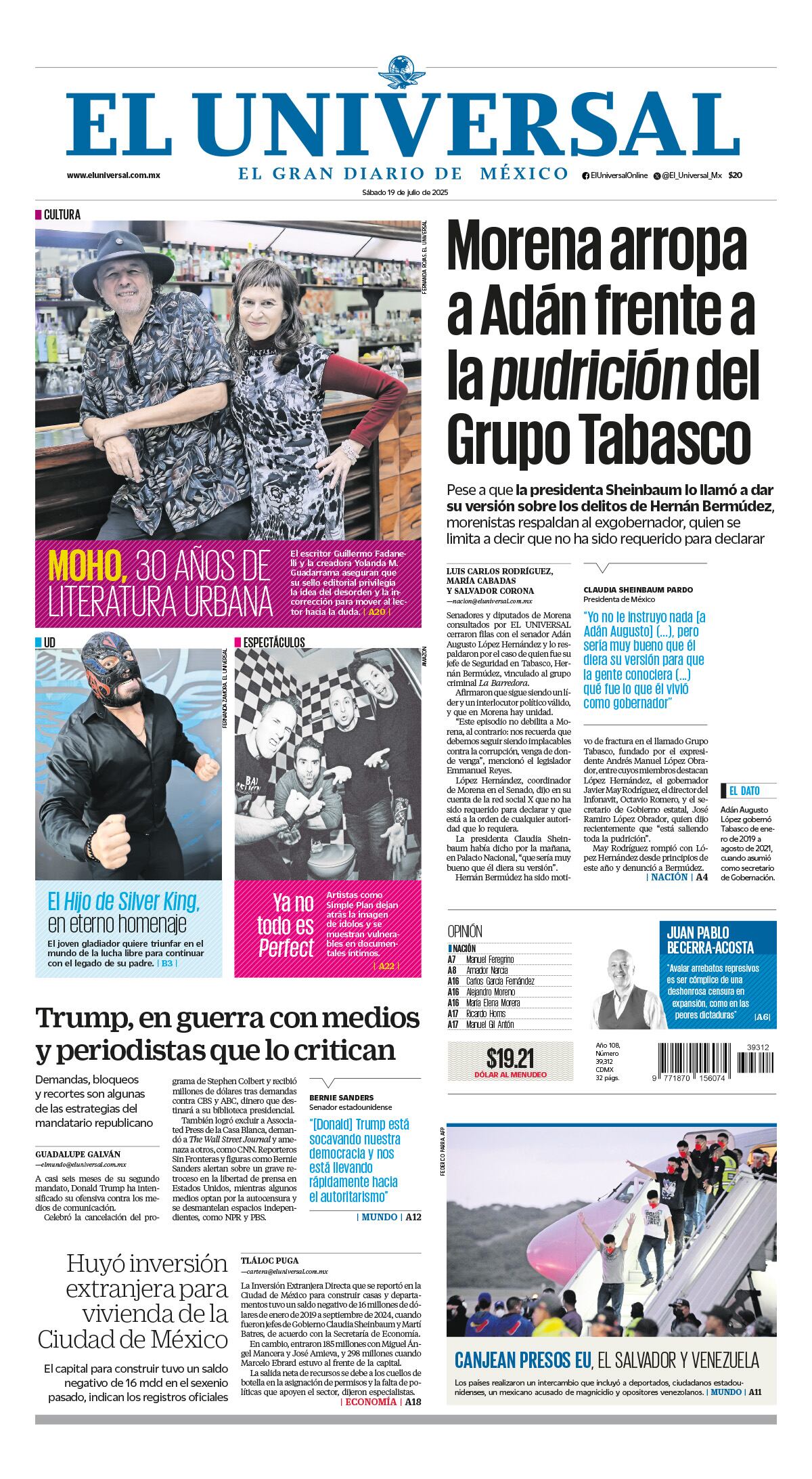 Portada impresa
