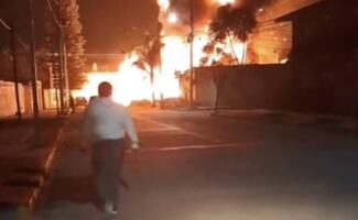 Explota bodega de huachicol en Villagrán, Guanajuato; familias son evacuadas y activan operativo de emergencia