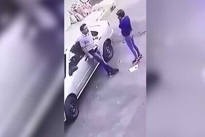 Captan a pareja que roba autos en Tláhuac