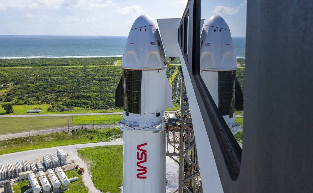 La novena misión operativa de vuelos espaciales tripulados (Crew-9) de Dragon está comandada por el astronauta de la NASA, Nick Hague al que acompaña el cosmonauta de Roscosmos, Aleksandr Gorbunov. FOTO: X @Commercial_Crew