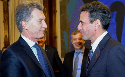 Macri se reúne con Capriles antes de votación en OEA