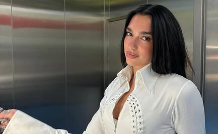 Dua Lipa luce la manicura ideal para las amantes del color negro