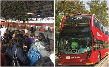 Este será el horario del Metro, Metrobús y Suburbano para Navidad