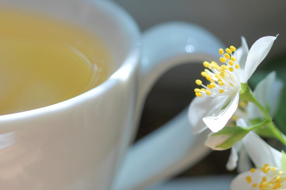Té de jazmín. Fuente: Pixabay