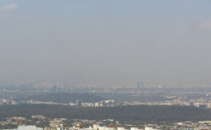 Reportan mala calidad del aire en la CDMX