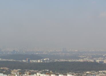 Reportan mala calidad del aire en la CDMX