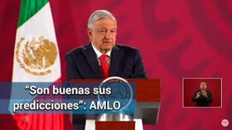 AMLO habla sobre las predicciones del secretario general de la OCDE