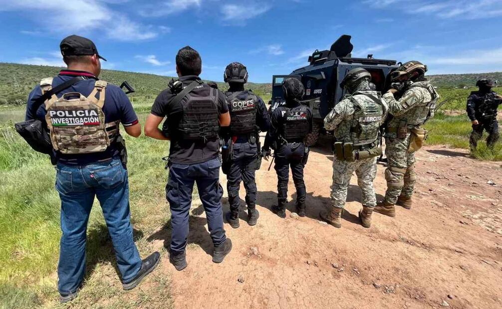 Durante un operativo se detuvieron a 27 miembros del CJNG en Aguascalientes. Foto: X @StateINL
