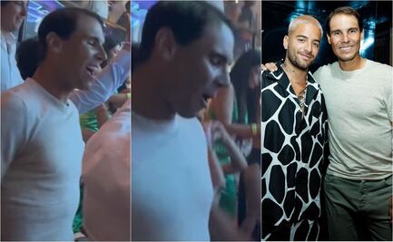 Rafa Nadal es captado mientras perrea al ritmo de Maluma