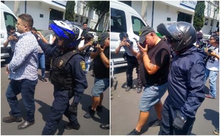 Detienen a supuestos integrantes del Cártel Santa Rosa de Lima en Reforma