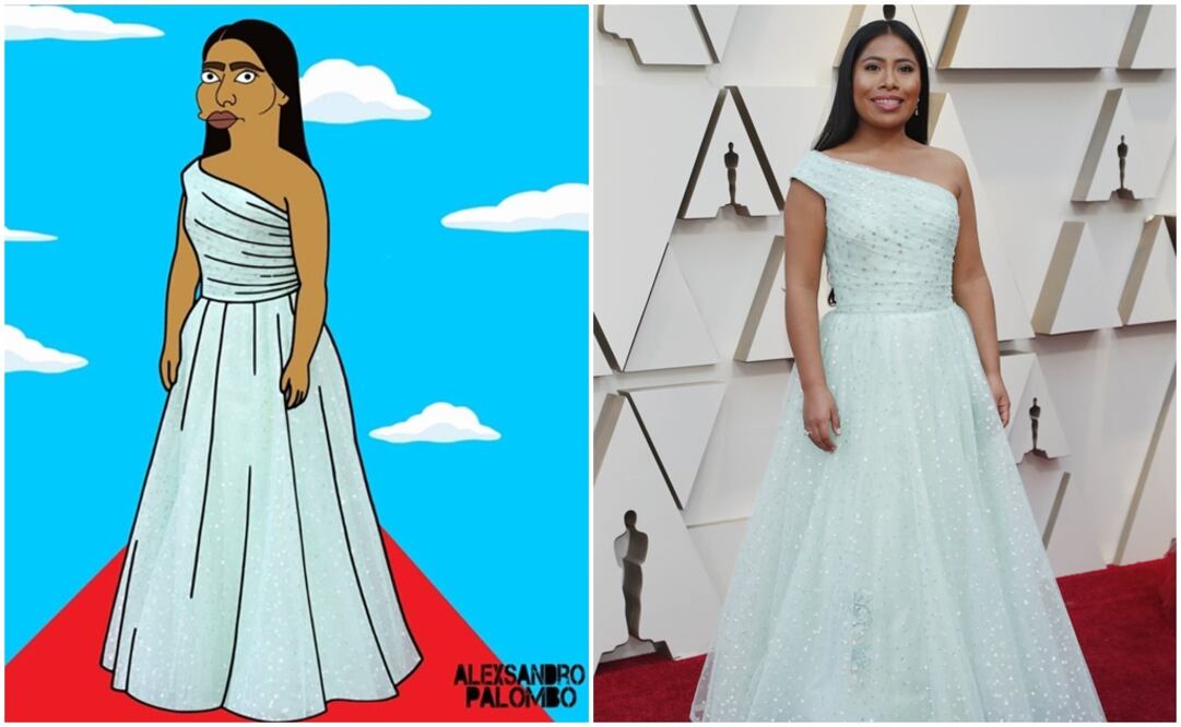 Yalitza Aparicio Simpson. Foto: Instagram Alexsandro Palombo