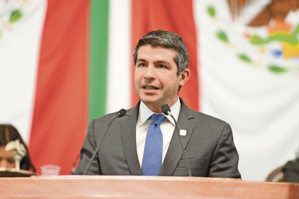 Mauricio Tabe dijo que el blanquiazul en la Ciudad va por la defensa de las guarderías, por lo que pidió a la jefa de Gobierno asignar 200 mil pesos al rubro. Foto: ARCHIVO EL UNIVERSAL