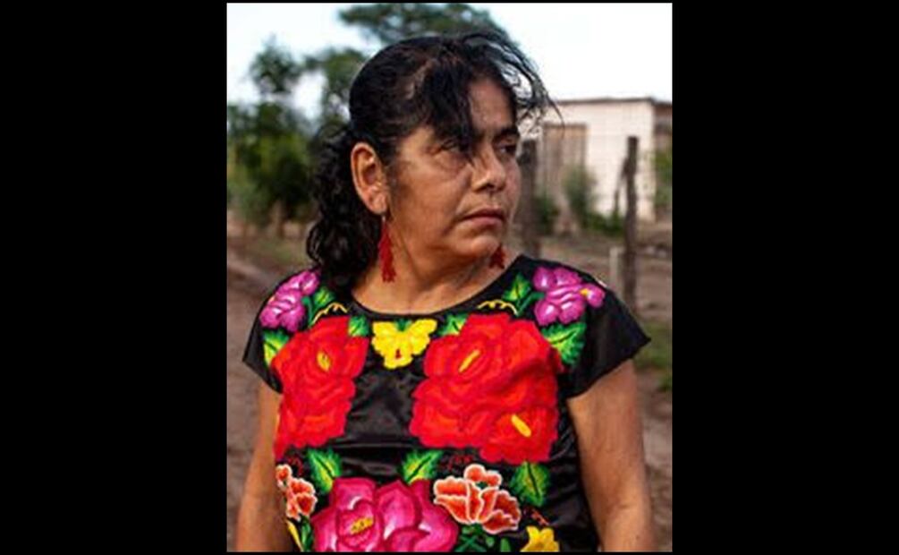 Defensora indígena Silvia Pérez Yescas. Foto: Especial