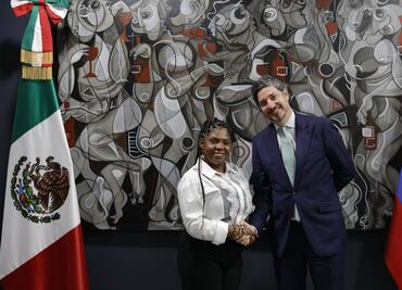 Vicepresidenta de Colombia sostiene en México "agenda clave"; alista participación en el Senado