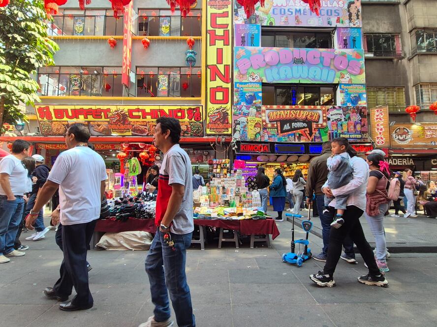 Bodegas chinas en la CDMX. (Foto: Jorge Alejandro Medellín/ EL UNIVERSAL)