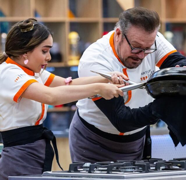 Alana Literas y Arturo Peniche fueron dos de los competidores más destacados de "Top Chef VIP". 
Foto: Instagram