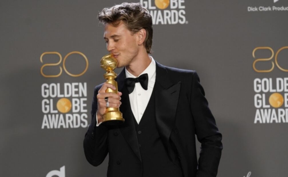 Usuarios critican a Austin Butler por fingir la voz de Elvis Presley durante discurso en los Globos de Oro 