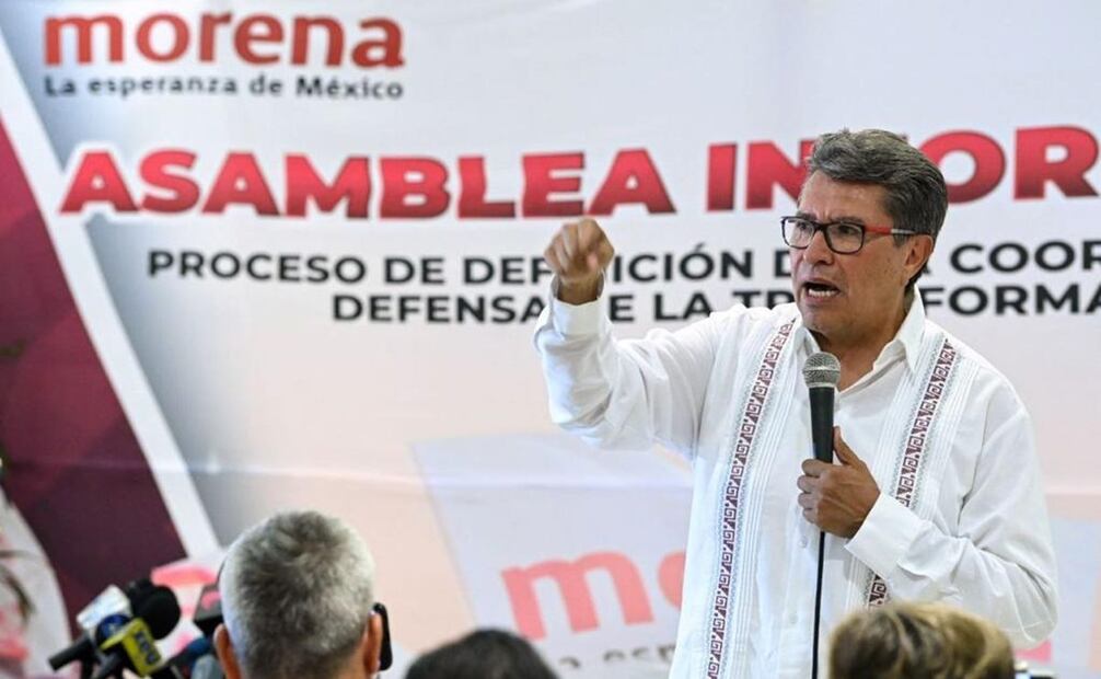 Ricardo Monreal en gira política en Veracruz. Foto: Especial