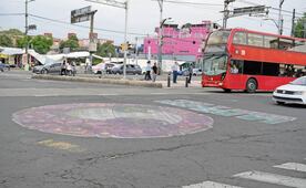 Duró poco la "ajolotización" de la CDMX; pintura de mala calidad ya se está borrando, denuncian panistas