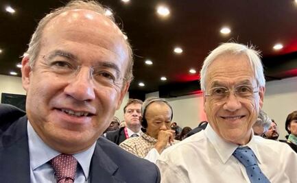 Felipe Calderón lamenta la muerte de su amigo Sebastián Piñera en accidente aéreo