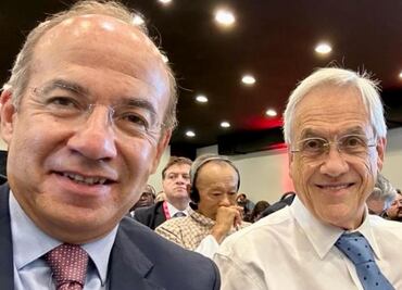 Felipe Calderón lamenta la muerte de su amigo Sebastián Piñera en accidente aéreo