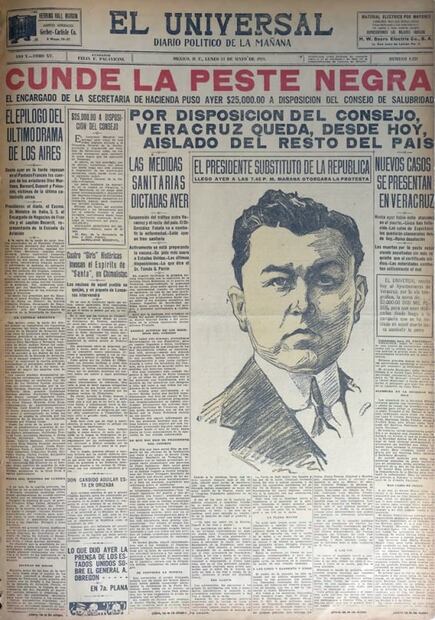 Después de la influenza, la peste atacó Veracruz en los años 20