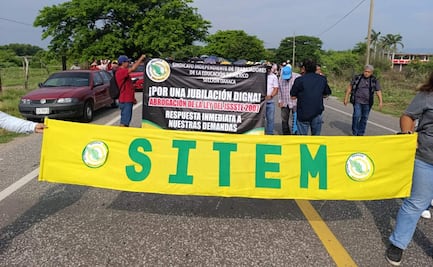 Profesores del SITEM se suman a protestas contra la Ley del ISSSTE en Oaxaca; amagan con tomar casetas de autopistas