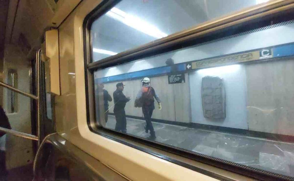 Metro Bellas Artes. Foto: Brenda Martínez. EL UNIVERSAL