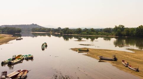 Fotos: Se seca el Grijalva