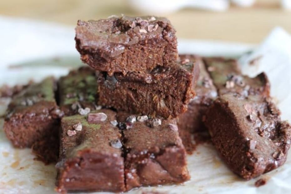 #Receta de brownies sin horno
