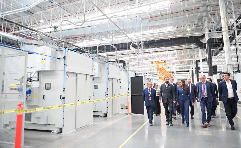 Inauguran segunda planta de ContiTech en Aguascalientes (03/11/2025). Foto: Especial