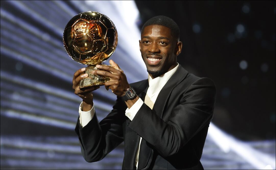Conoce quién es Ousmane Dembélé, el nombrado mejor jugador del mundo ganar el Balón de Oro 2025 / FOTO: EFE