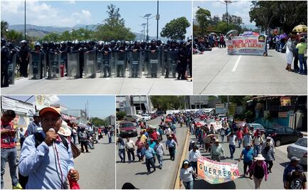 CETEG bloquea accesos a Congreso de Guerrero