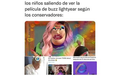 El ahuehuete estresado, adiós a Internet Explorer y la polémica por “Lightyear”, en los memes de la semana