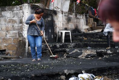 Crónica. “El rayo cayó en mi casa y empezó el fuego”