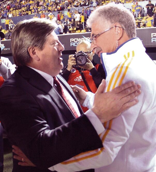 Miguel Herrera y Ricardo Ferretti se enfrentaron el fin de semana. FOTO: IMAGO7