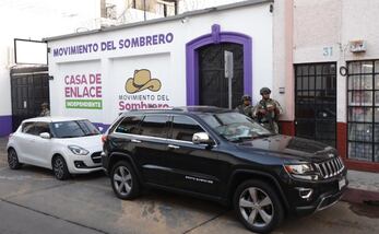 Grecia Quiroz, la alcaldesa sustituta de Uruapan, llegó a su municipio (05/11/2025). Foto: Especial