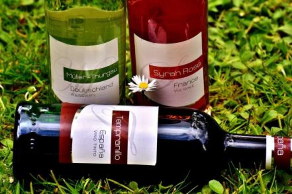 La diferencia entre vino blanco, tinto y rosado