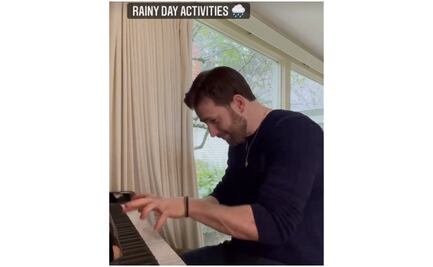 Chris Evans la rompe ¡con un piano!