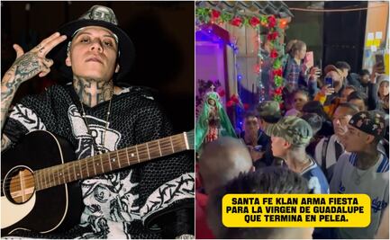 Santa Fe Klan arma fiesta por celebración de Virgen de Guadalupe en Guanajuato y termina en pelea