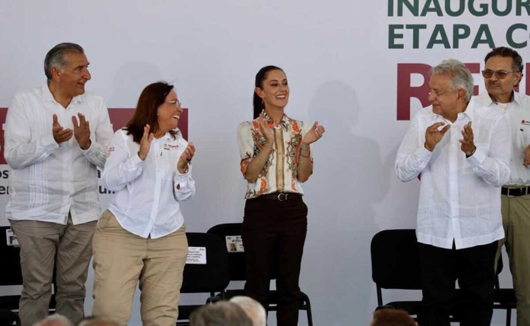 La Refinería Dos Bocas “Olmeca” se inauguró este viernes en Paraíso, Tabasco. Foto: Especial