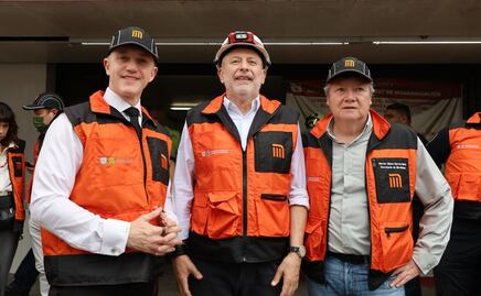 Rubalcava supervisa trabajos de rehabilitación de línea 1 del Metro; visita tramo Juanacatlán-Tacubaya