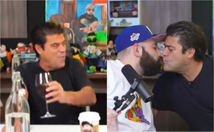 Tras un par de copas, Burro Van Rankin besa a famoso comediante en vivo: "Por los likes"