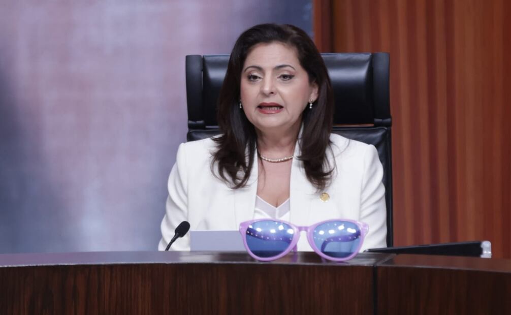 Mónica Soto en la Sesión Pública Solemne de la Instalación del Pleno de la Sala Superior de las Magistraturas de las Salas Regionales del TEPJF este 2 de septiembre de 2025. Foto: Fernanda Rojas/ EL UNIVERSAL
