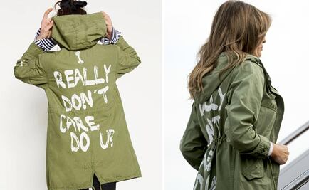 “Realmente no me importa”, la chamarra que usó Melania para visitar a niños migrantes