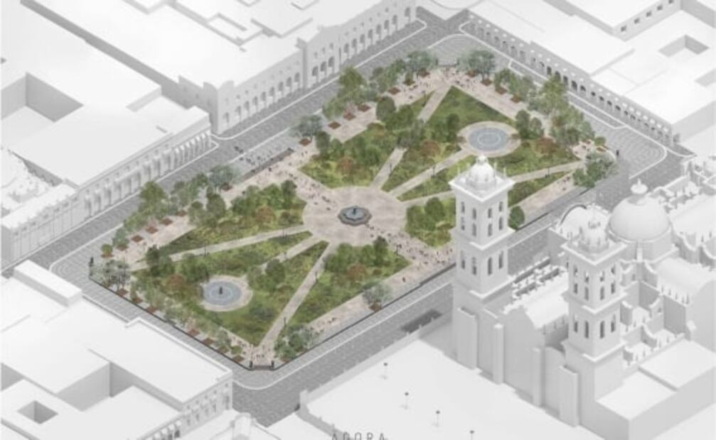 Inician remodelación del Zócalo de Puebla; costará 60 mdp